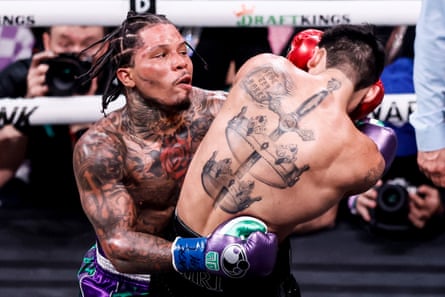 Gervonta Davis, left, cemented his status as the face of US boxing in last month’s eagerly anticipated showdown with Ryan García.