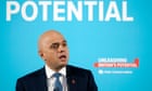 Sajid Javid rips up Tory fiscal rules with vow to spend extra £20bn