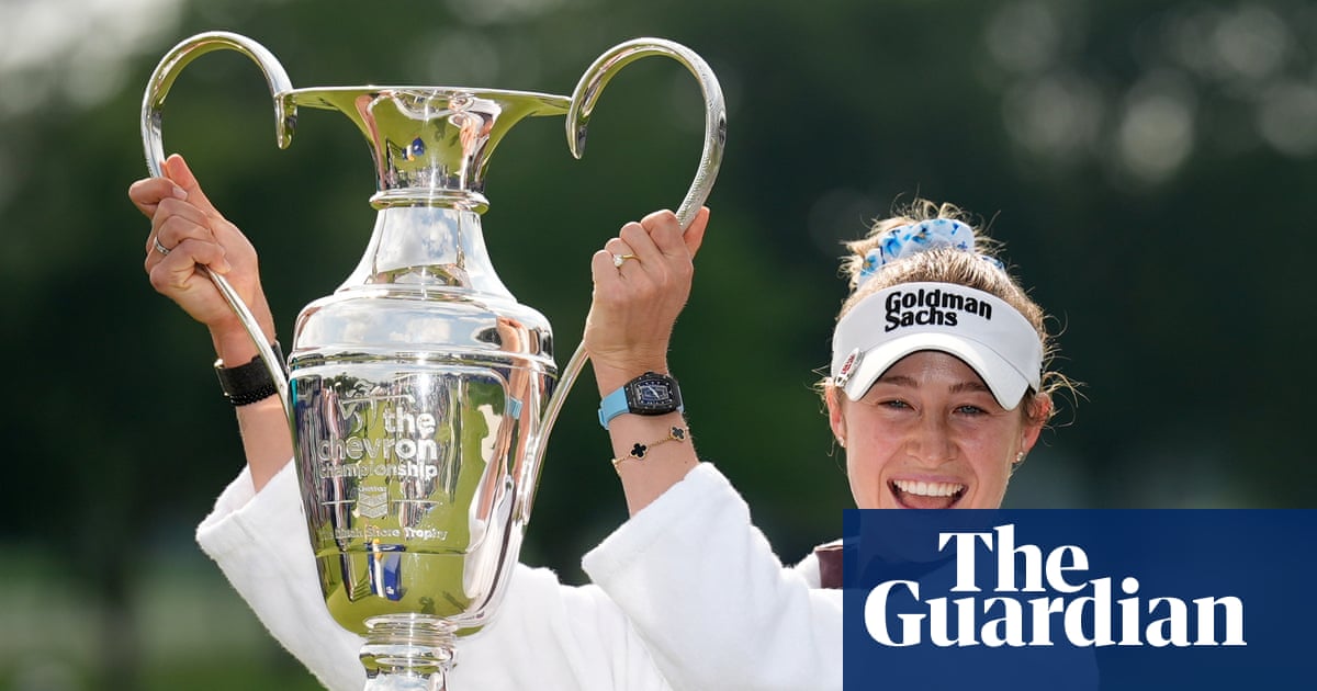 Nelly Korda world No 1 again after winning Chevron Championship