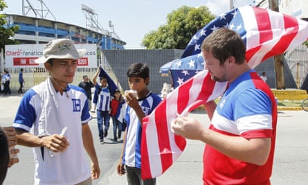 A Honduran football fan