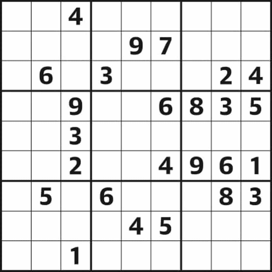 sudoku 5 321 expert life and style the guardian