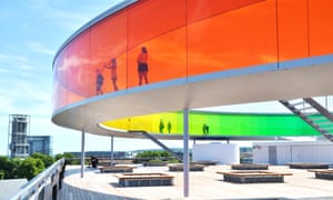 Doing the rounds: the colourful Aarhus Kunstmuseum.