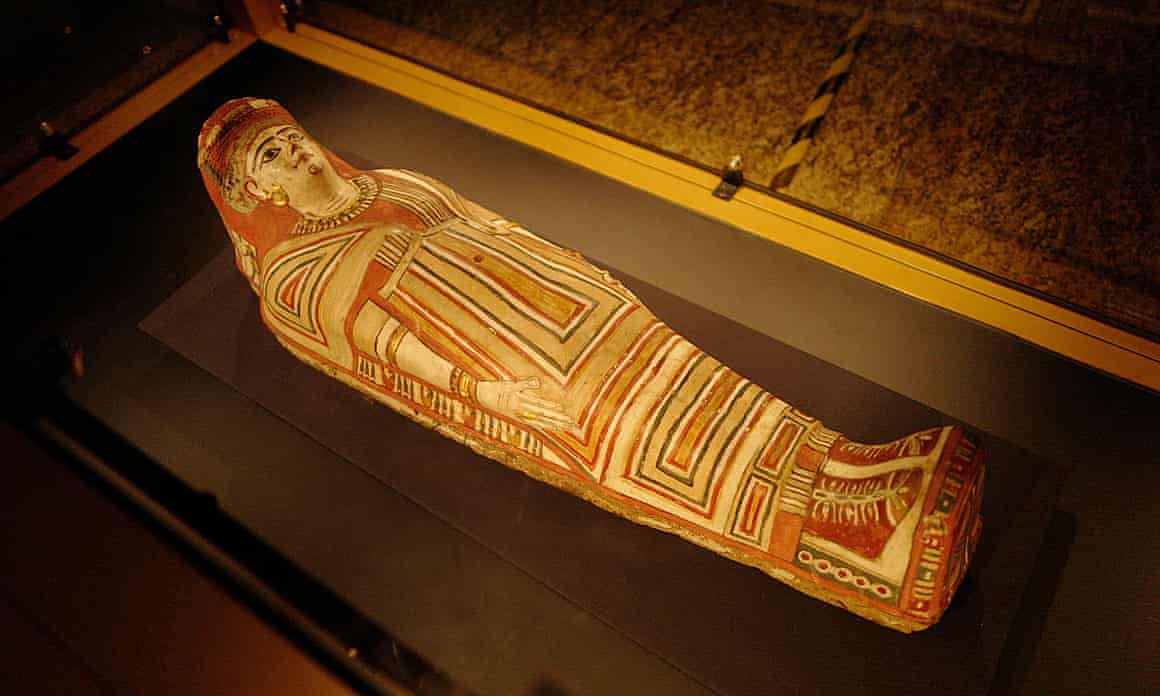 The team used a combination of expert sniffers and scientific instruments to examine air from inside unopened sarcophagi.