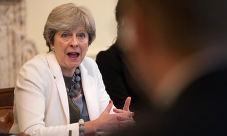 Theresa May roundtable discussion