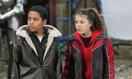 Big hit with Stormzy … Darragh Mortell as Crash and Dani Harmer as the heroine in the BBC series.