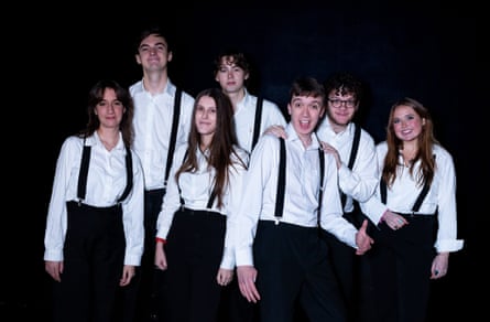 ‘There’s a huge legacy there’ … Alannah O’Hare (far right) in Durham Revue in 2024.