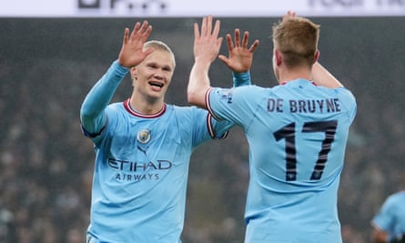 Erling Haaland has built a ‘special connection’ with Kevin De Bruyne at Manchester City.