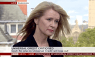 McVey admits some people will be worse off on universal credit despite counter claim from No 10 - Politics live