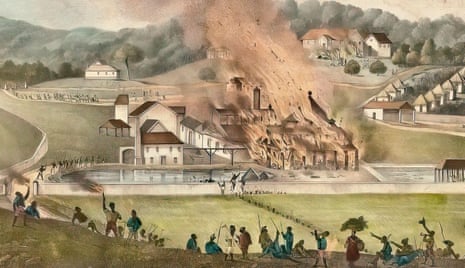 A rebellion by enslaved people on the Roehampton Estate in the parish of St James in Jamaica in 1832.