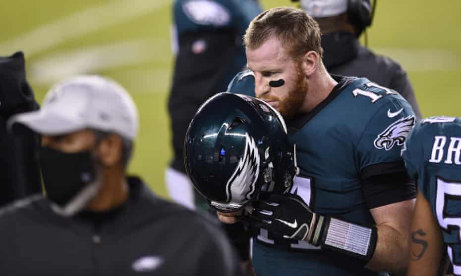 Carson Wentz has suffered a fall from grace in Philadelphia