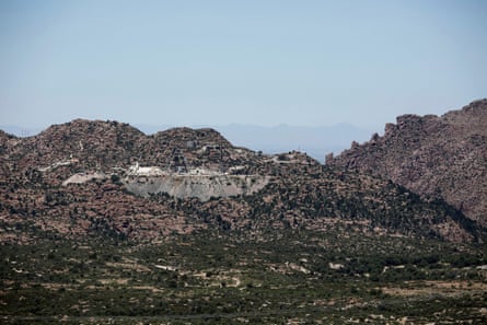 The Resolution Copper east plant near Superior in Arizona.
