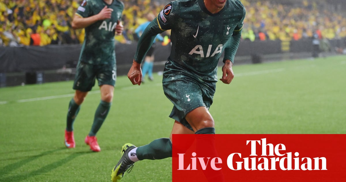 (1) Bodø/Glimt v Tottenham Hotspur: Europa League semi-final, second leg – live - The Guardian (1) Bodø/Glimt v Tottenham Hotspur: Europa League semi-final, second leg – live - The Guardian