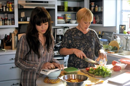 Lorelei Linklater et Patricia Arquette dans Boyhood.