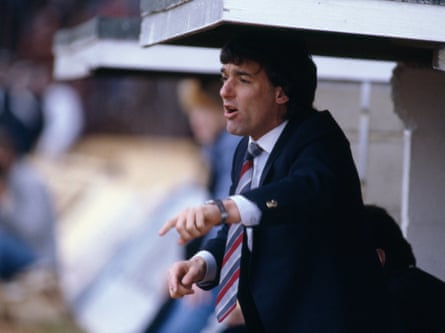 Swindon Town manager Lou Macari in 1987.