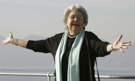  Christa Ludwig in Cannes, south of France, in 2008.