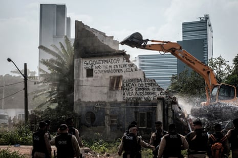 The demolition of Maria da Penha Macena’s house in Rio de Janeiro’s Vila Autódromo neighbourhood