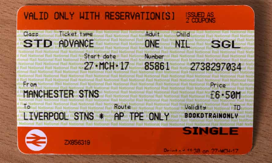 Train ticket