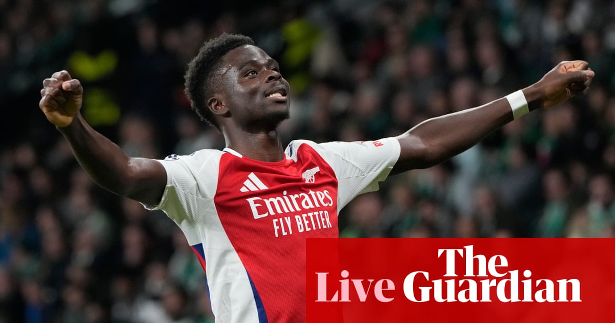 Sporting 1-5 Arsenal, Bayern Munich 1-0 PSG: Champions League – as it happened