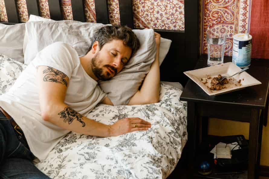 'I was struggling to ride my bike two miles and was falling asleep every four hours.'