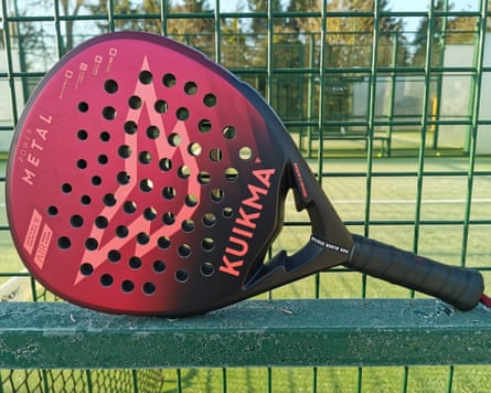 Decathlon Kuikma Metal padel racket. The Guardian