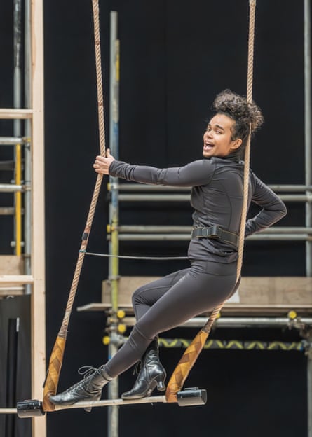 ‘It’s like trying to land on the moon’ … rehearsals in Bristol.