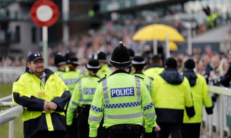 Police presence at Aintree