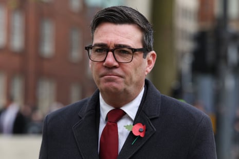 Mayor of Greater Manchester Andy Burnham.