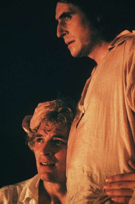 Julian Sands and Gabriel Byrne in Gothic.