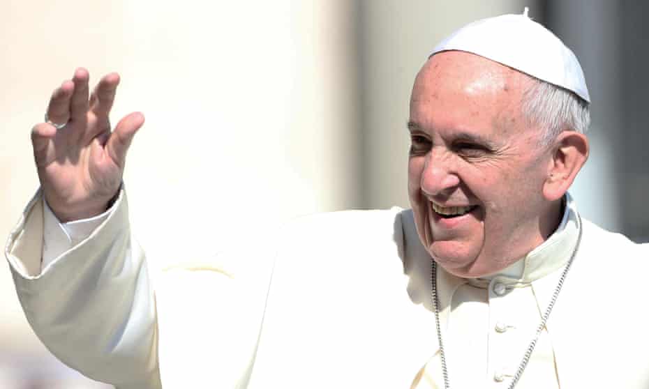Pope Francis is due to meet Russia’s president, Vladimir Putin, on Wednesday.