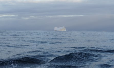 An iceberg off the coast of Greenland.