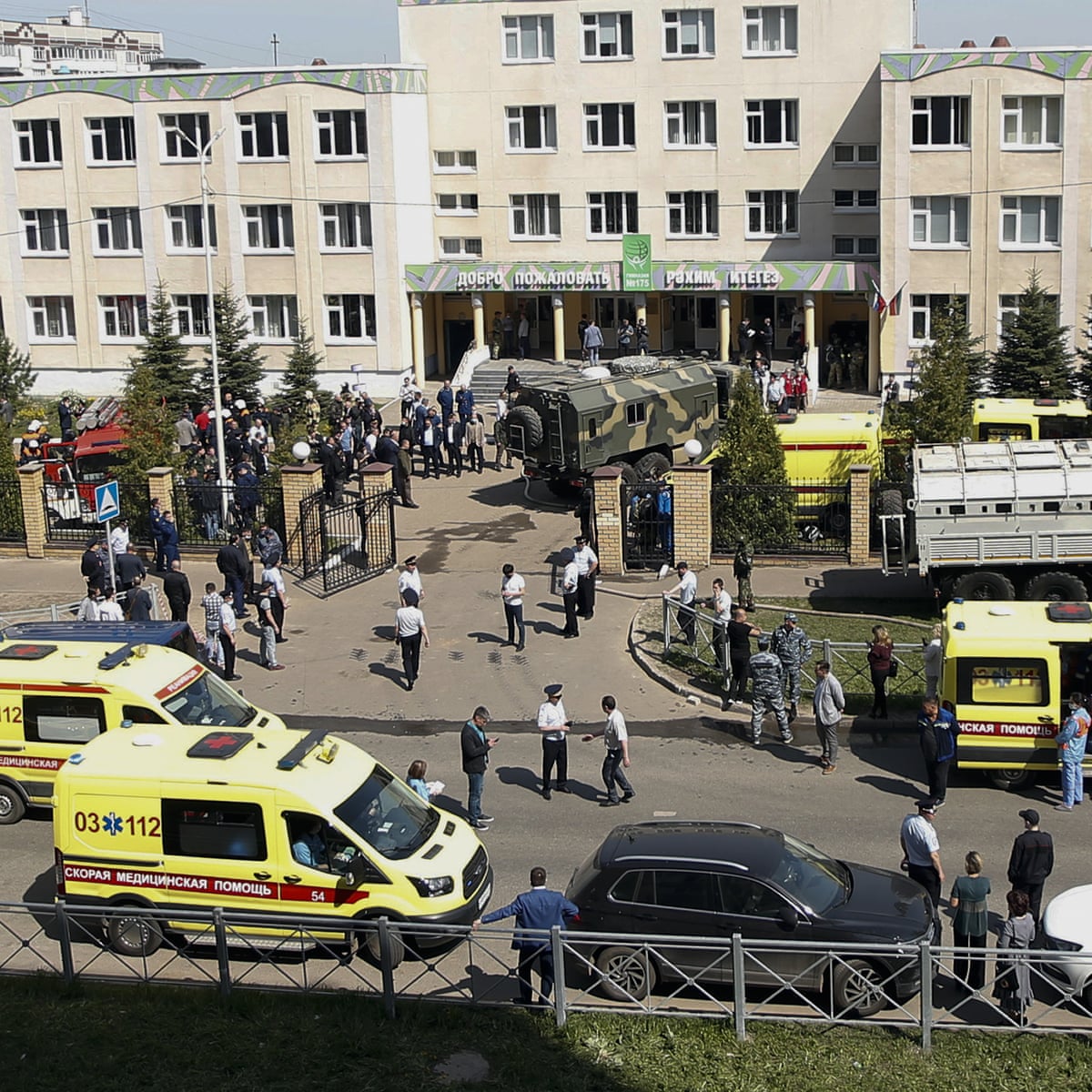 Nine dead in school shooting in Kazan, say Russian officials | Russia | The  Guardian