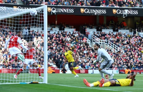 Leeds United’s James Justin fires home to put the visitors ahead.