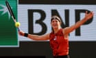 Karolina Muchova inflicts shock French Open semi-final defeat on Sabalenka