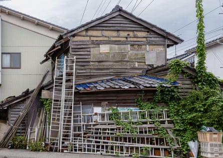 An empty house in Kanazawa, Ishikawa, Japan.
