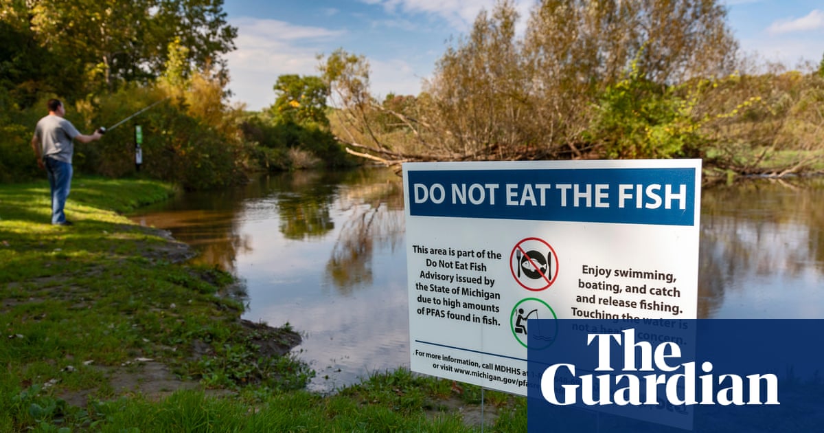‘Gross negligence’: popular Michigan river hit with second chemical spill in four years