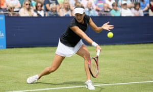 Tatjana Maria at a tournament in Southsea.