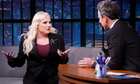 After Meghan McCain appeared on Late Night with host Seth Meyers, her husband took to Twitter to lambaste the host.