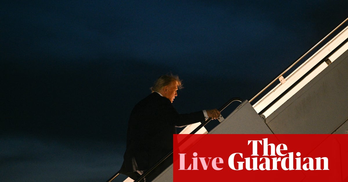 Trump leaves G7 early for something bigger than a ceasefire' amid Iran-Israel crisis US politics live