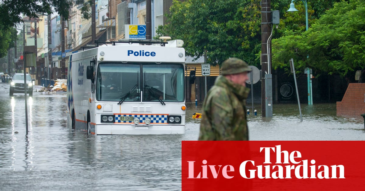 Australia news live updates: more rain to hit flood-ravaged NSW, Ukraine’s Volodymyr Zelenskiy to address parliament