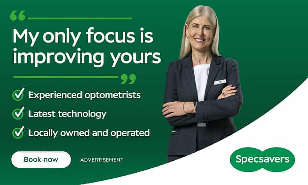 Every Specsavers store has a qualified and experienced optometrist on staff. So book an eye test with a free 3D eye scan today.