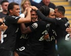 Manchester City v Tottenham: Premier League – live