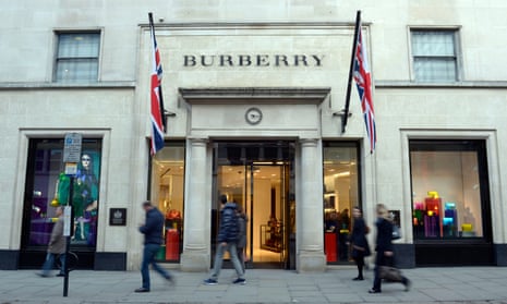 Burberry store exterior Bond Street, London