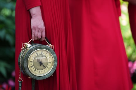 Detail of the handbag of a racegoer on day two of Royal Ascot.