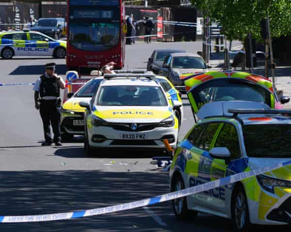 Police declare attack in north London a terrorist incident after two Jewish men stabbed - latest updates
