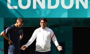 Borna Barisic and Zlatko Dalic