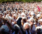 Marilyn Monroe lookalikes flock to Palm Springs for star’s 100th birthday – in pictures