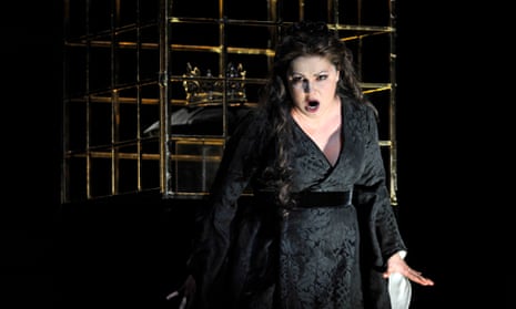 ‘On peak form’: Anna Netrebko as Lady Macbeth at the Royal Opera House.