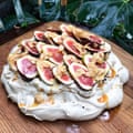 Yotam Ottolenghi and Helen Goh use a mixture of mascarpone and cream.