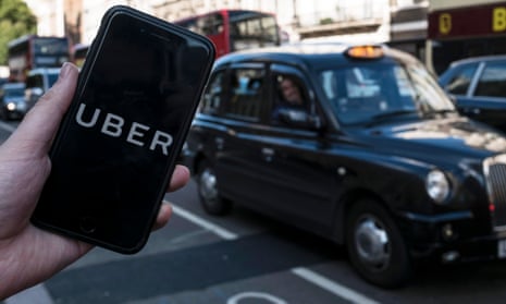 Uber loses its license to operate in London<br>epa06219925 An image showing an Uber app in Central London, Britain, 22 September 2017. Transport for London (TFL), the governing body responsible for transport in London, announced today that they will not renew Uber’s license as a private hire operator in the city. EPA/WILL OLIVER