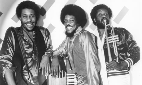 Ronnie Wilson, right, with his brothers, Robert and Charlie, in the Gap Band around 1980